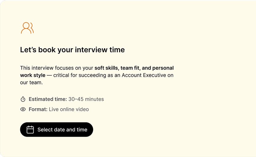 Book interview